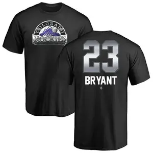 Youth Kris Bryant Colorado Rockies Midnight Mascot T-Shirt - Black